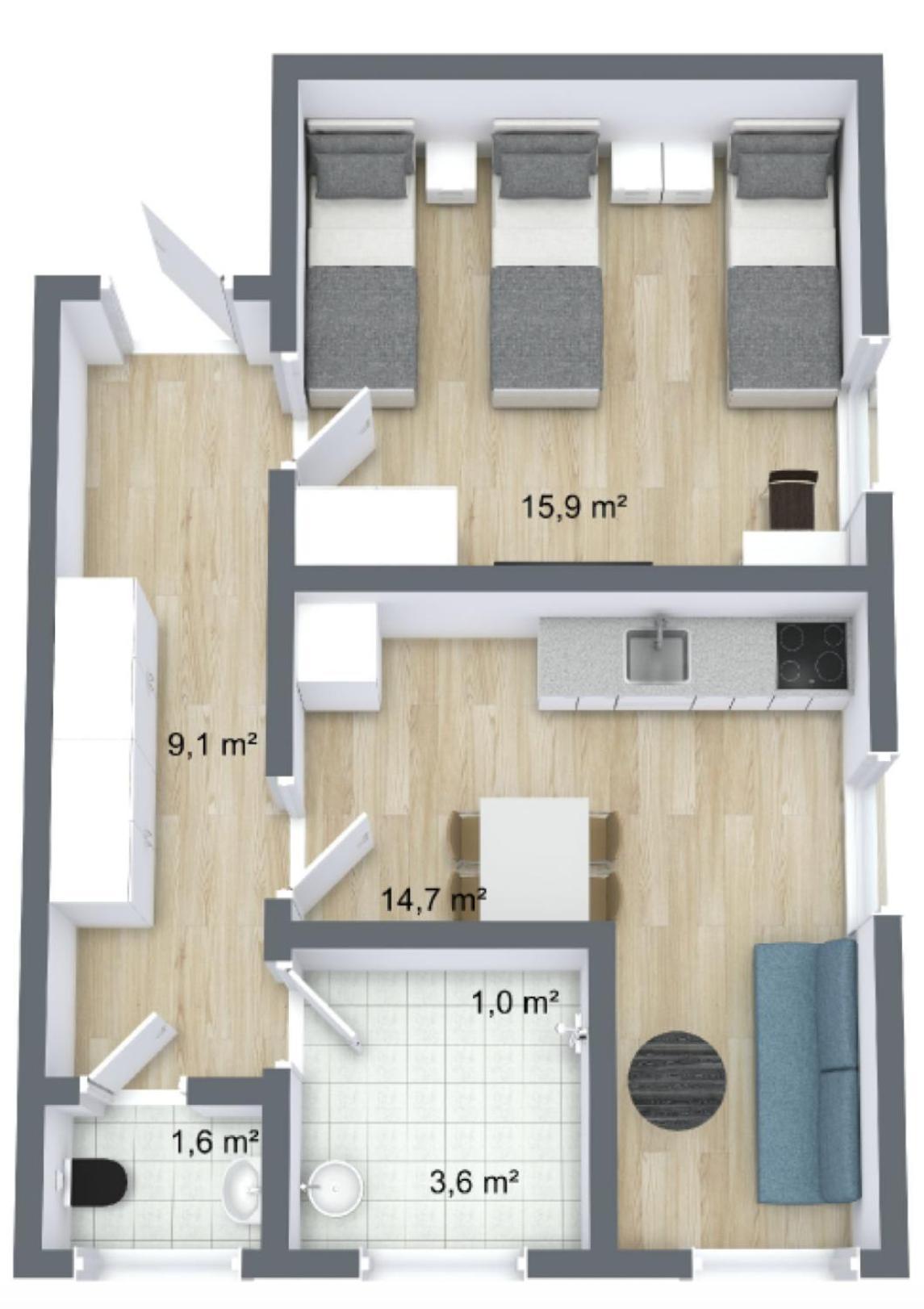 Wuerzburg Altbau-Citylofts Exteriér fotografie